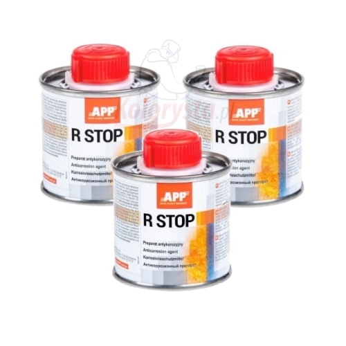 3 puszki R-STOP  300 ml produktu gotowego do użytkowania. Gdy wrzucisz r-stop w conajmniej 3 sztukach przez kartę produktu otrzymasz o 5 procent lepszą cenę niż kiedy zakupisz ten środek antykorozyjny pojedynczo. To dobra cena i dobra oferta na R-stopa.