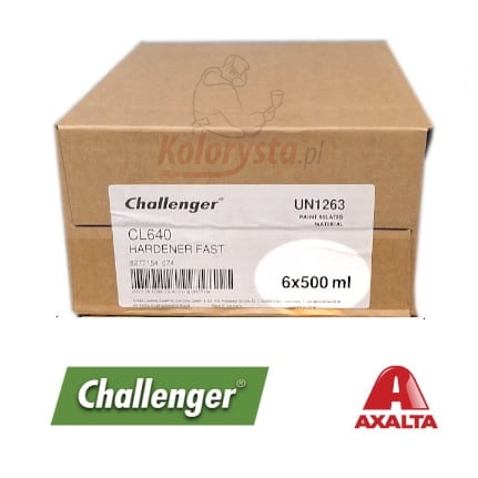 CL640 karton utwardzacz do lakierów bezbarwnych i podkładów CL440 marki CHALLENGER producenta AXALTA.jpg