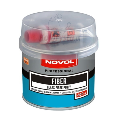Szpachlówka z włóknem szklanym FiBER - NOVOL - 600g