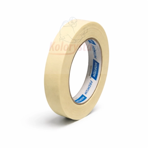 Taśma maskująca lakiernicza Norton Premium na białym tle – rolka do precyzyjnego maskowania w lakiernictwie samochodowym