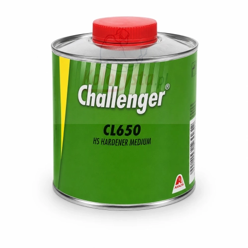 Utwardzacz Challenger CL650 HS Hardener Medium 0,5L do lakierów bezbarwnych i podkładów 2K – opakowanie metalowe