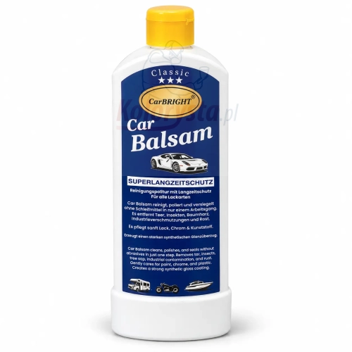 CarBRIGHT Classic Car Balsam – balsam i politura do lakieru samochodowego z długotrwałą ochroną