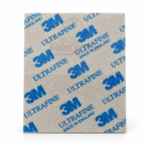 3M 02601 Ultrafine jednostronna gąbka ścierna 115 × 140 mm do matowania i szlifowania