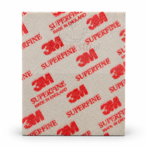 3M 03810 Superfine – gąbka ścierna Softback Sanding Sponge 115 × 140 mm