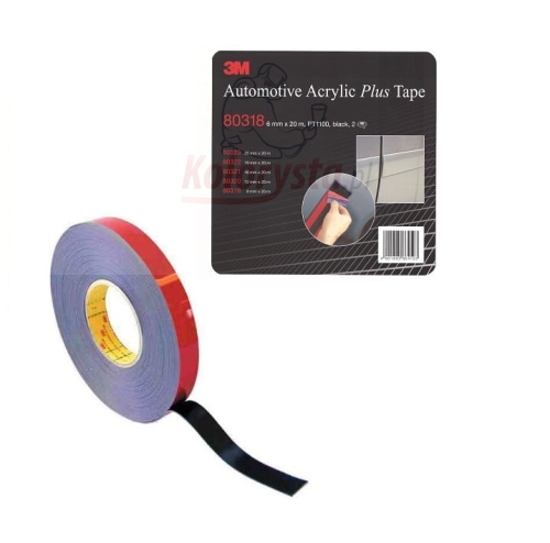 Taśma dwustronna 6mm - 80318 - 3M 