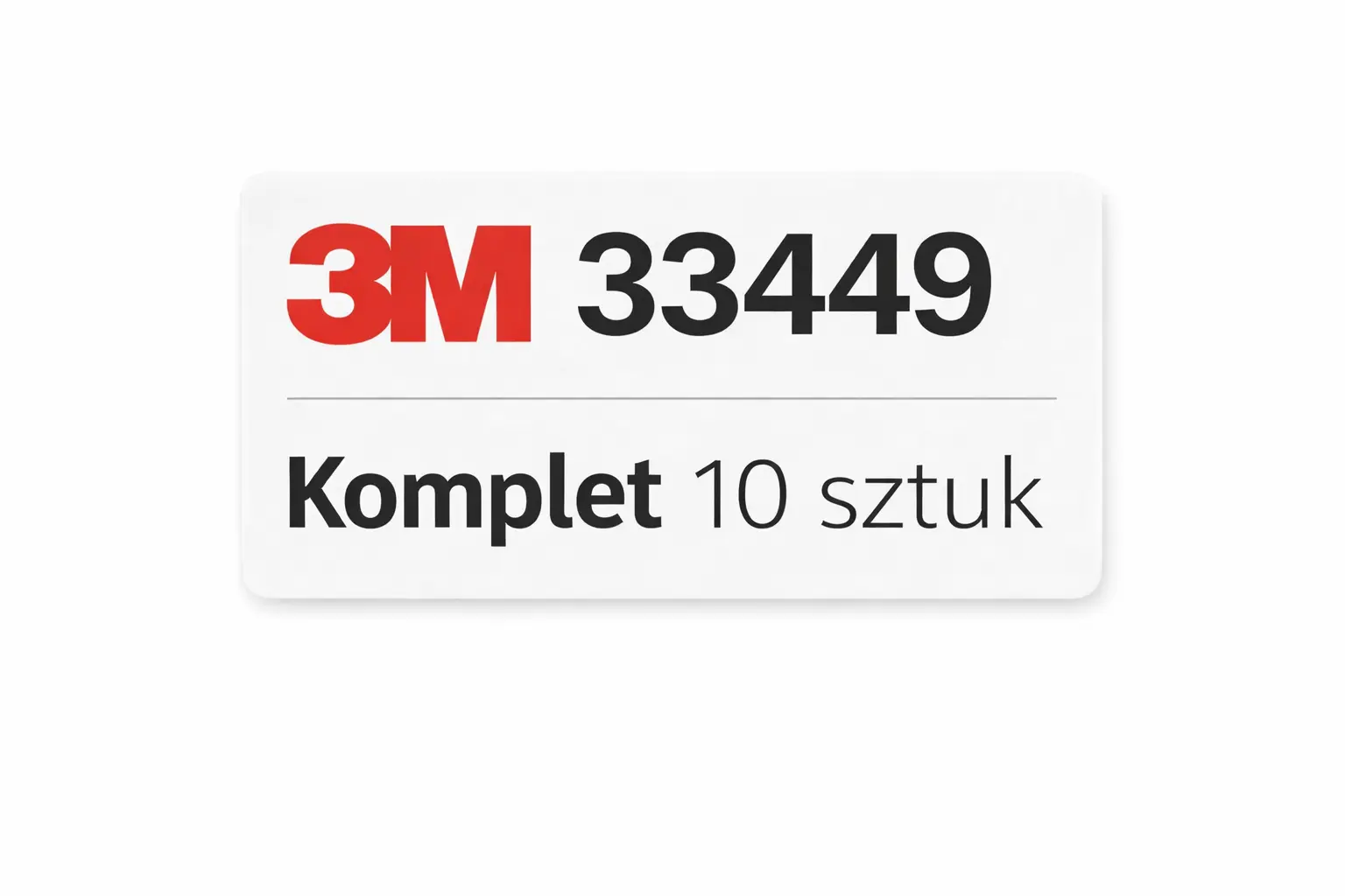 Paski ścierne 3M Cubitron II w różnych gradacjach