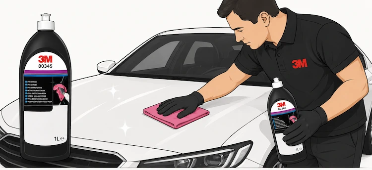 3M 80345 Polish Rosa wosk polimerowy do lakieru