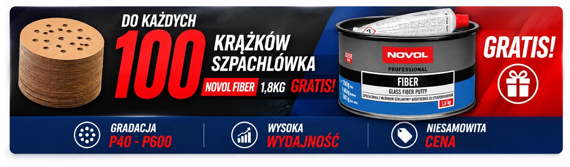 RUPES krążki ścierne D150 – materiały ścierne do szlifierek mimośrodowych i przygotowania powierzchni lakierniczych