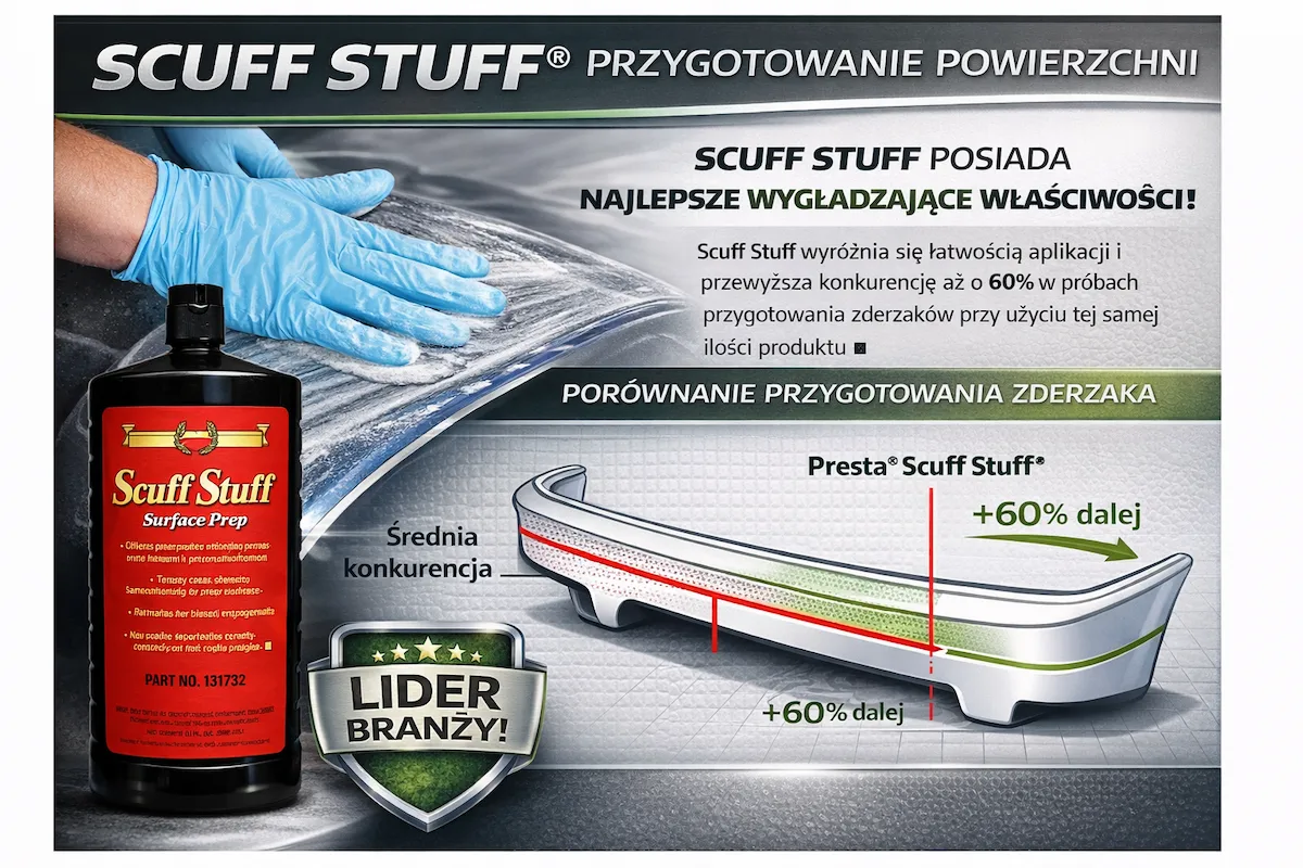 Presta Surface Prep - porównanie past matujących