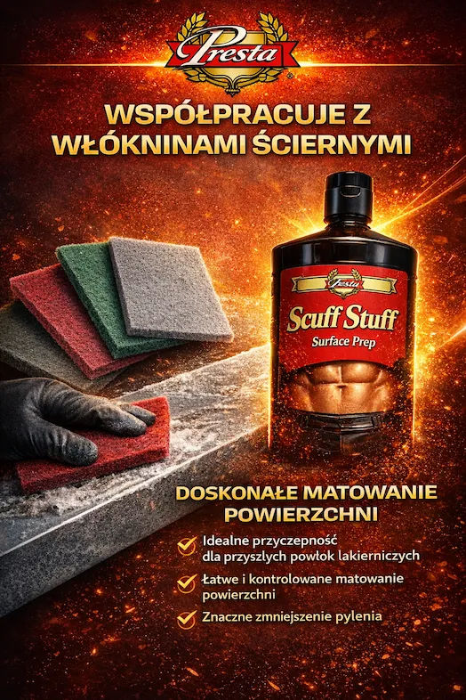 Matowanie z włókninami ściernymi