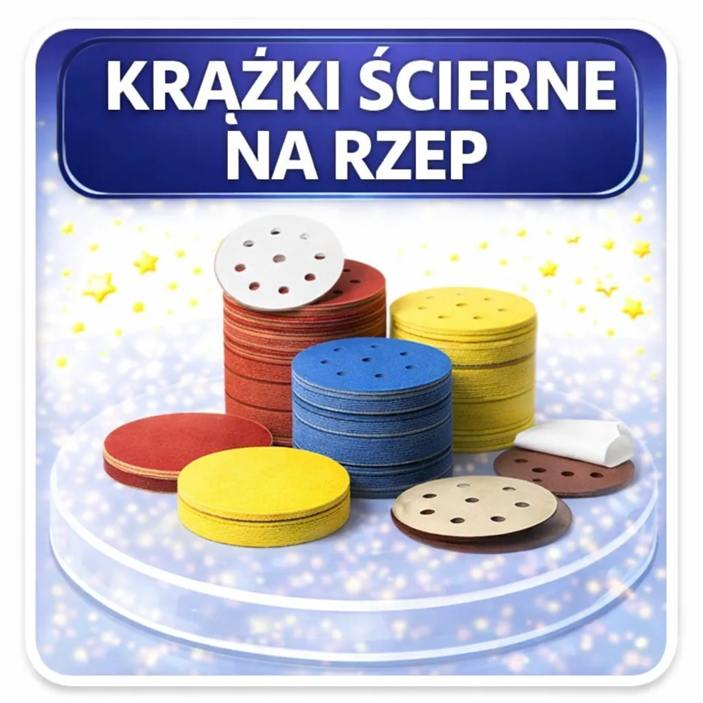 Krążki ścierne na rzepie