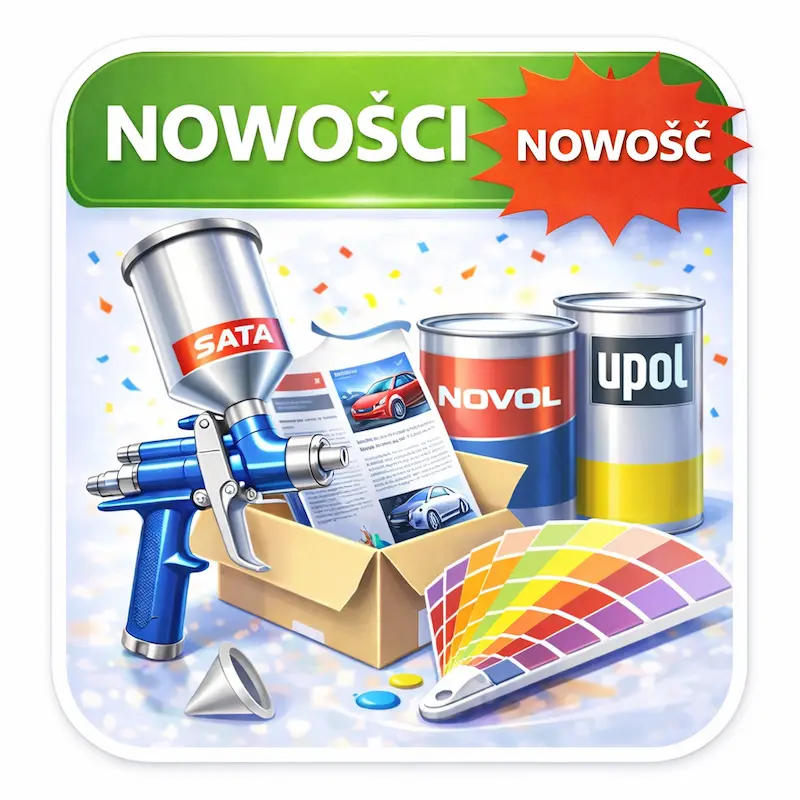 Nowe materiały lakiernicze - ulepszenie oferty