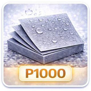 Papier wodny P1000 do szlifowania lakieru samochodowego