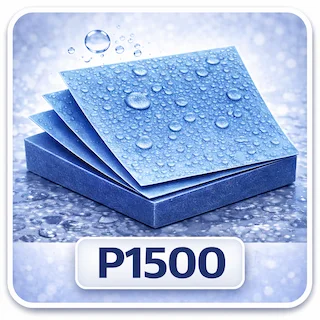Papier wodny P1500 do szlifowania lakieru samochodowego