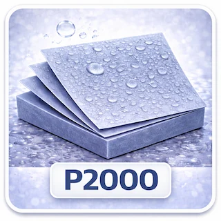 Papier wodny P2000 do szlifowania lakieru samochodowego