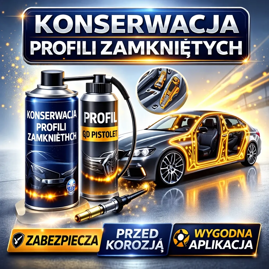 Konserwacja profili zamkniętych. Ochrona antykorozyjna