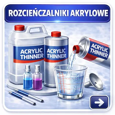 Rozcieńczalniki akrylowe