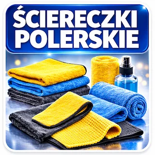 Ściereczki do polerowania i do czyszczenia z mikrfibry