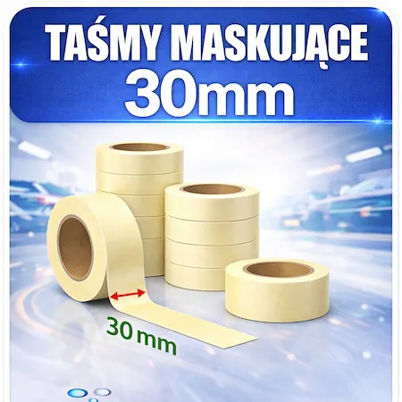 Maskujące lepki 30mm do lakiernictwa samochodowego