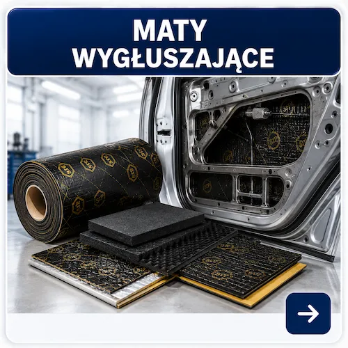 Maty wygłuszające samochodowe