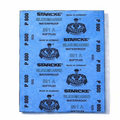 Papier wodny Matador 991A P800 arkusz do wygładzania powierzchni lakierniczych