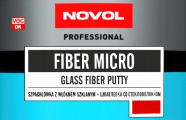 NOVOL FIBER MICRO szpachlówka z włóknem szklanym