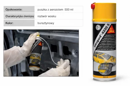 Sikagard 6220S wosk do profili zamkniętych Sika