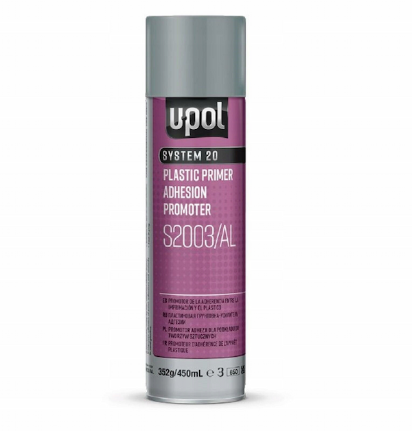 U-POL Plastic Primer 20:03 podkład do plastiku spray 450 ml