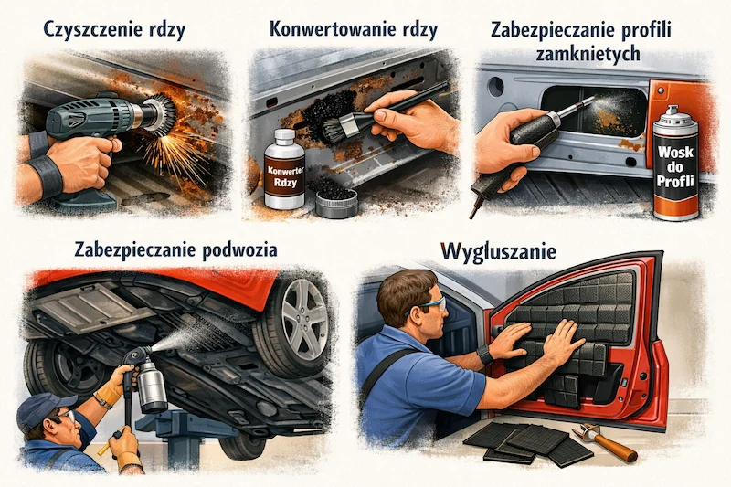 Konserwacja samochodowa niezbędne czynności warsztatowe