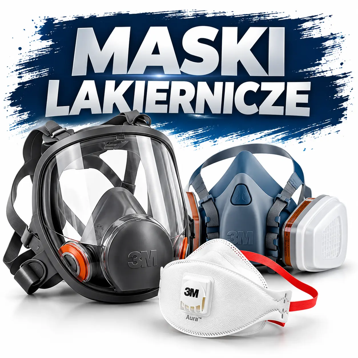 Maski lakiernicze i ochronne – zobacz pełną ofertę Kolorysta.pl