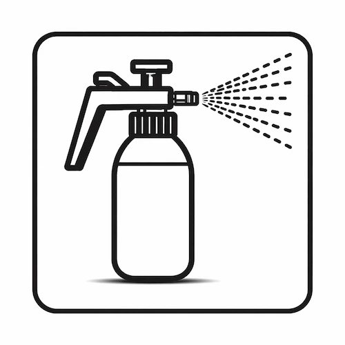 Krok 1 – naniesienie zmywacza silikonu BOLL na zabrudzoną powierzchnię